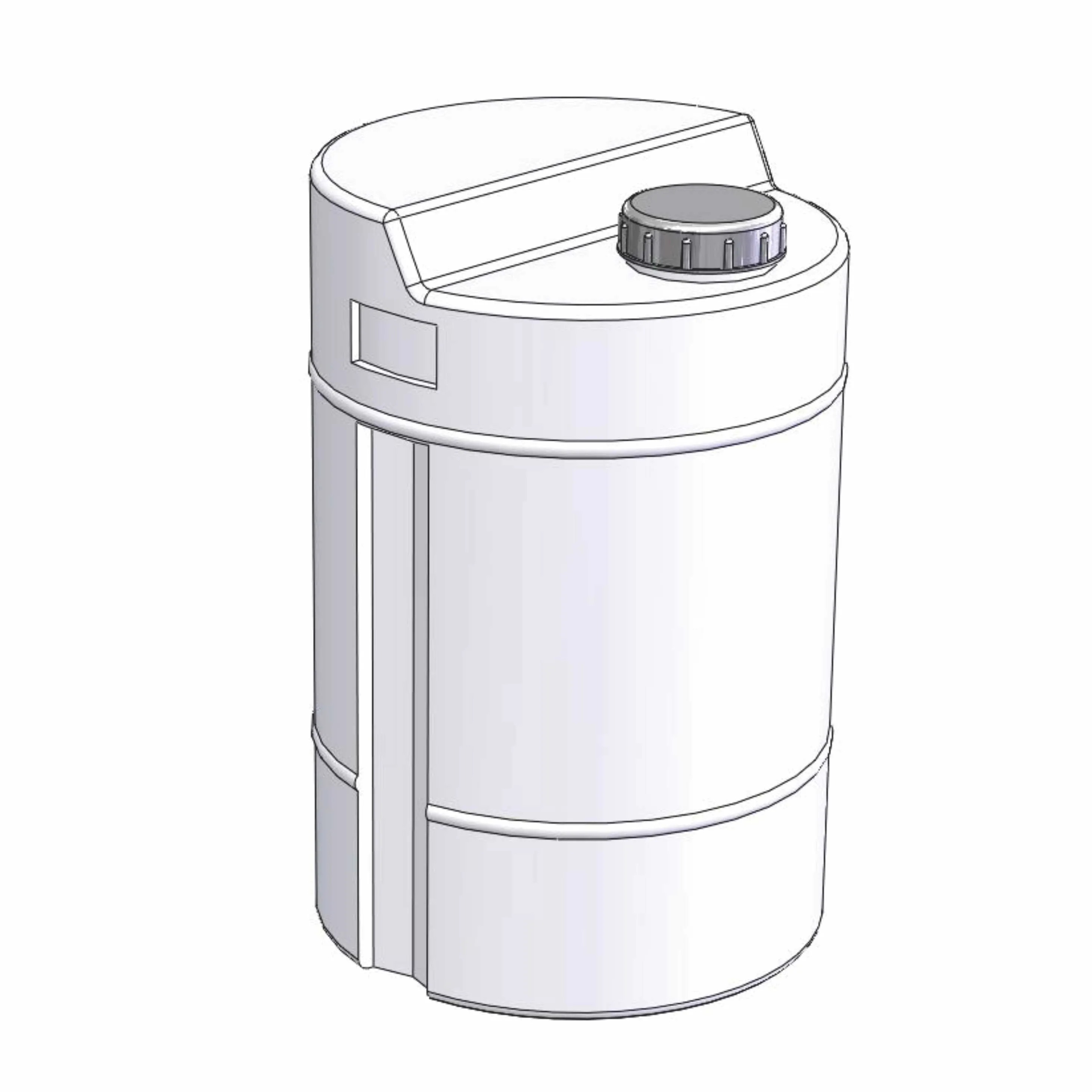 100L Totally Enclosed Drum