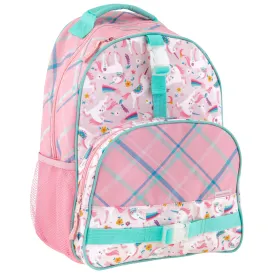 All Over Print Backpack Pink Unicorn