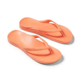 Archies Arch Support Flip Flops - Peach