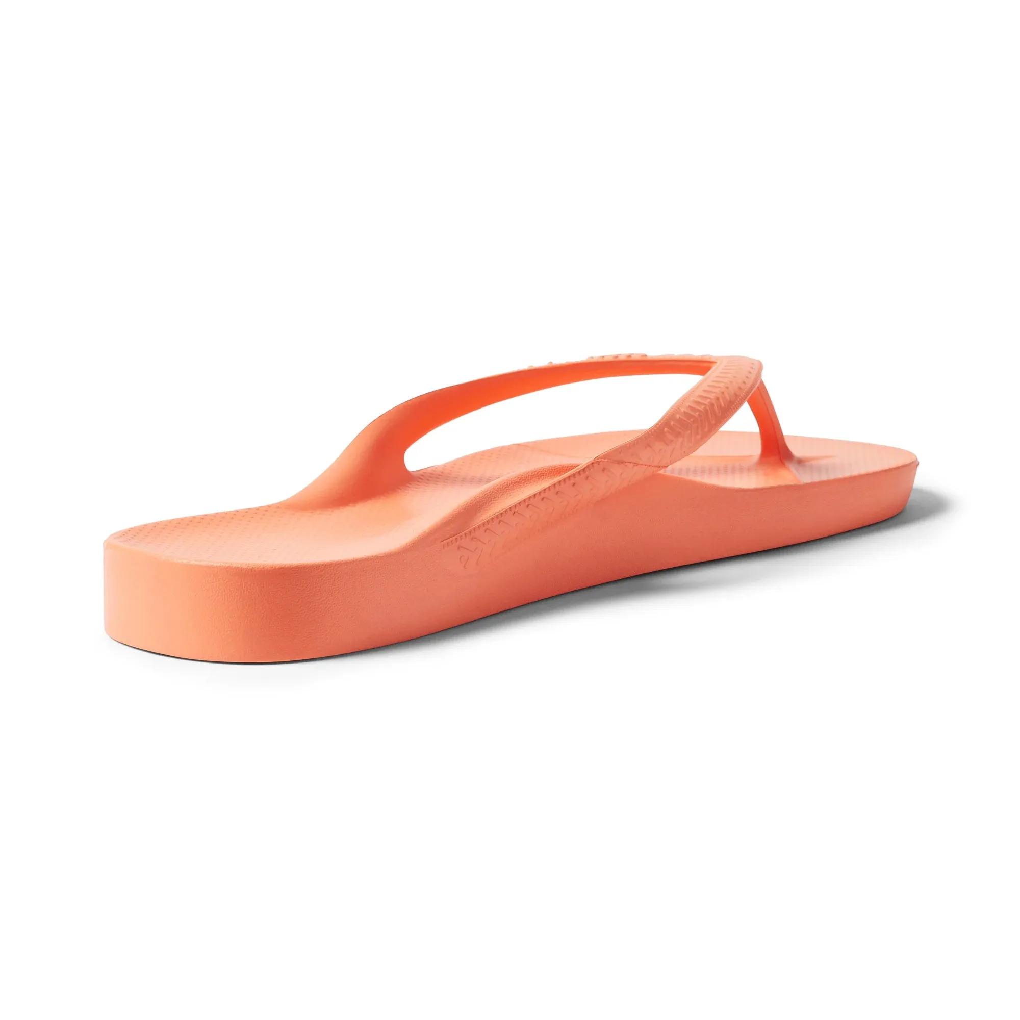 Archies Arch Support Flip Flops - Peach