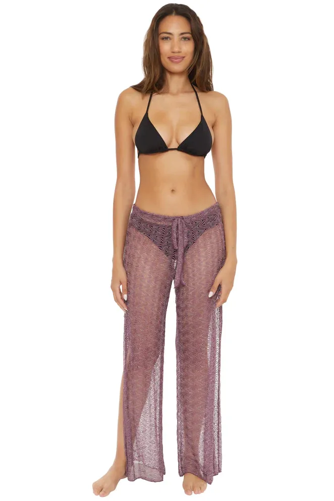 Becca Riviera Crochet Pant - Fig