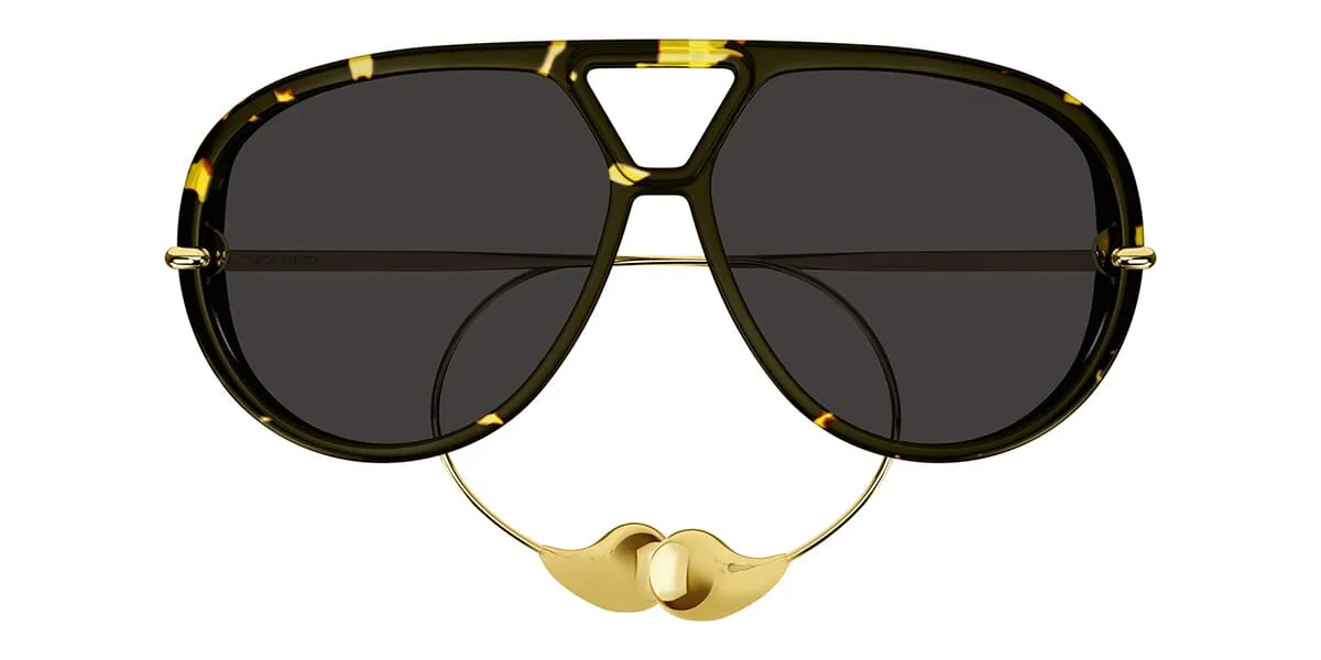 Bottega Veneta BV1273S 005 Drop Aviator - As Seen On ASAP Rocky & Teyana Taylor