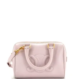 CELINE Cuir Triomphe Boston Bag Leather Small
