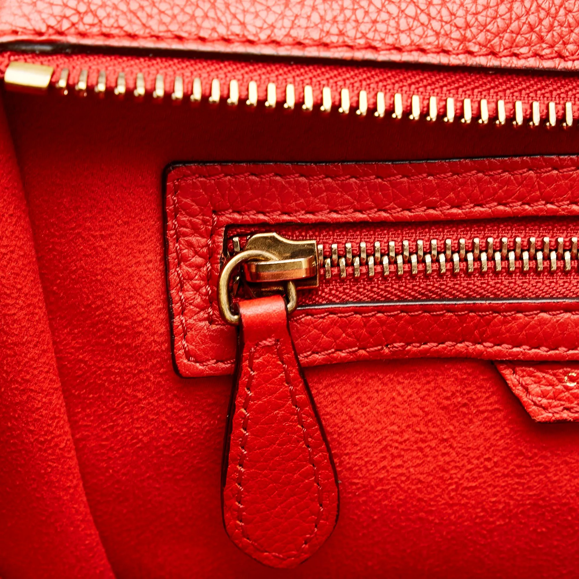 Celine Micro Luggage Leather Handbag (SHG-37634)