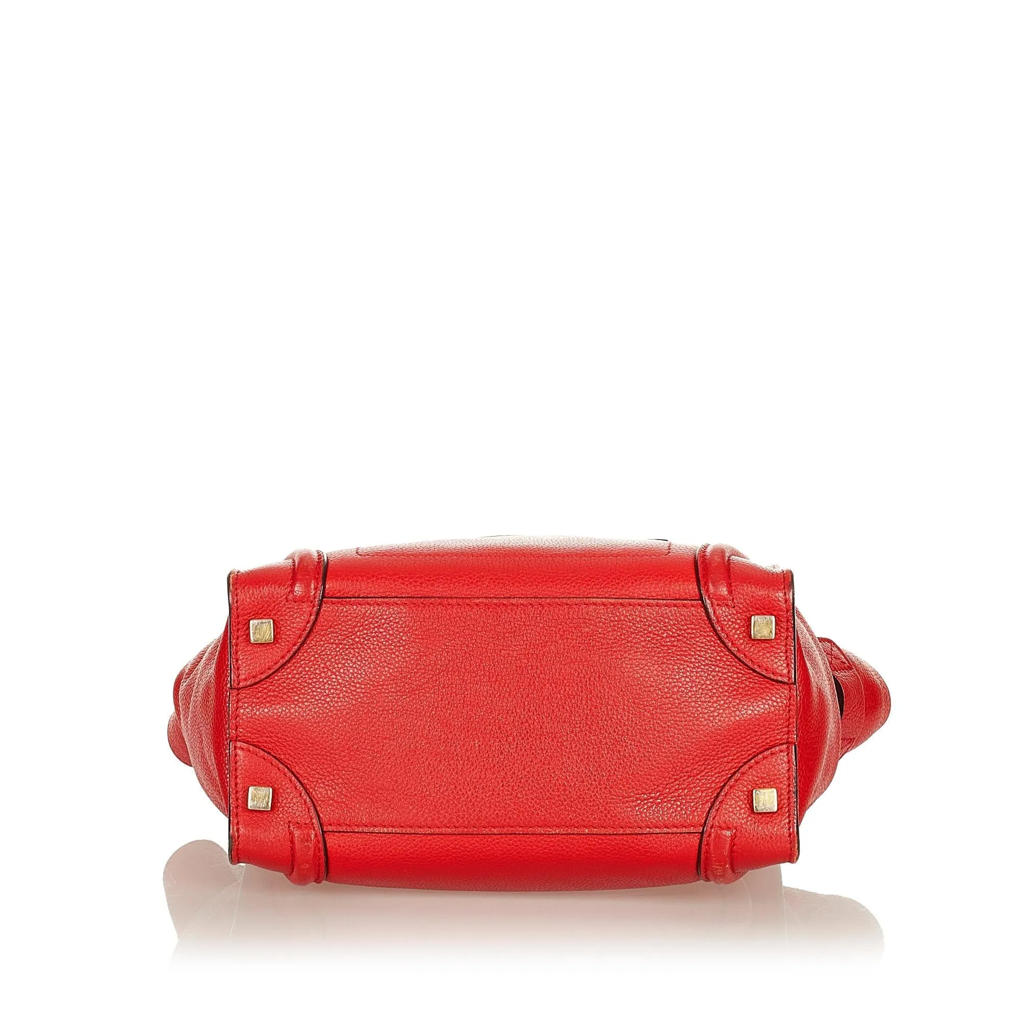 Celine Micro Luggage Leather Handbag (SHG-37634)