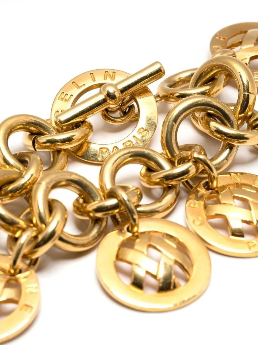 Curb Chain Charm Bracelet