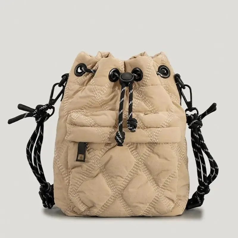 Cushion Cotton Women's Bucket Bag