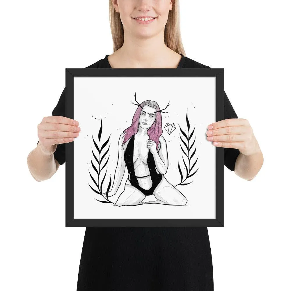 Darkest Vixen Framed Art • Becca