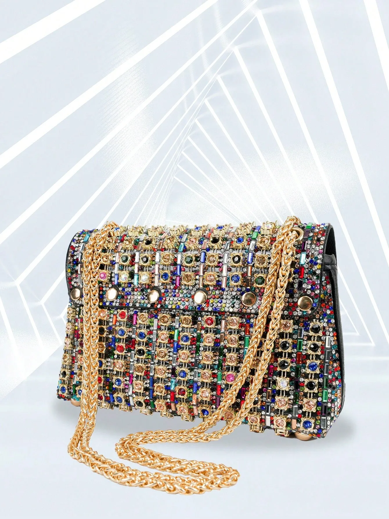 Diamond-Encrusted Evening Bag