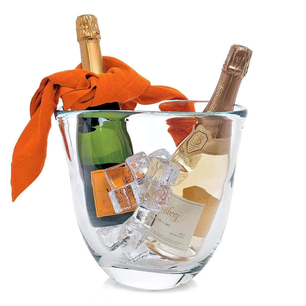 Dual Champagne Glass Ice Bucket