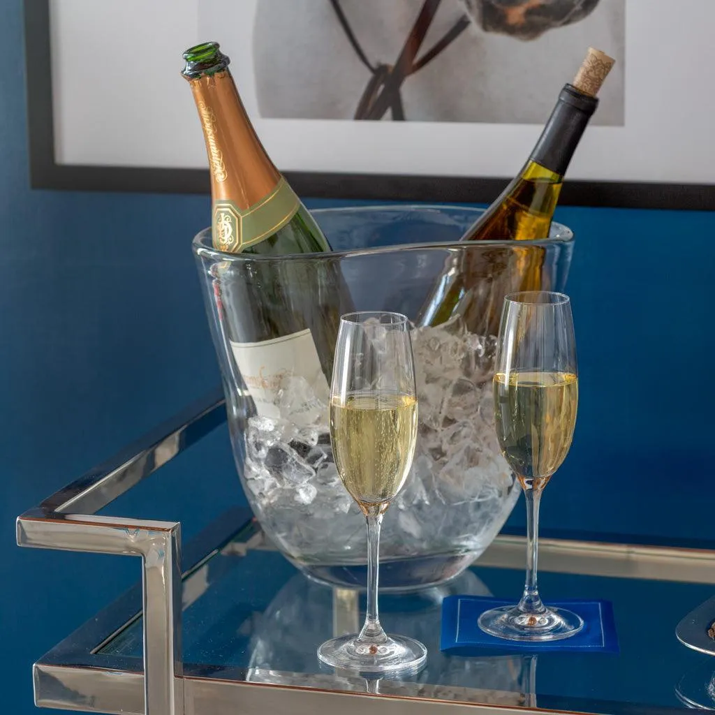 Dual Champagne Glass Ice Bucket