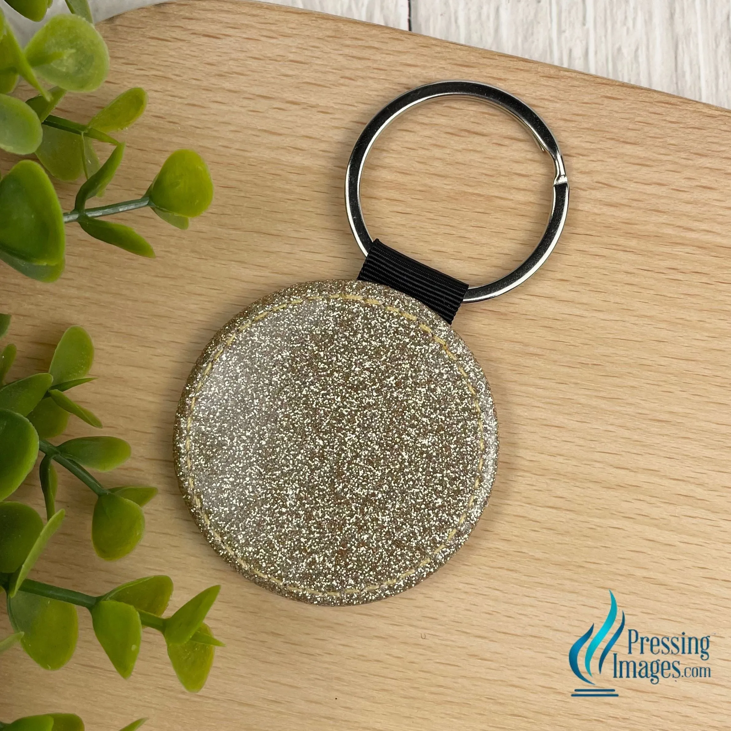 Glitter Sublimation Keychains