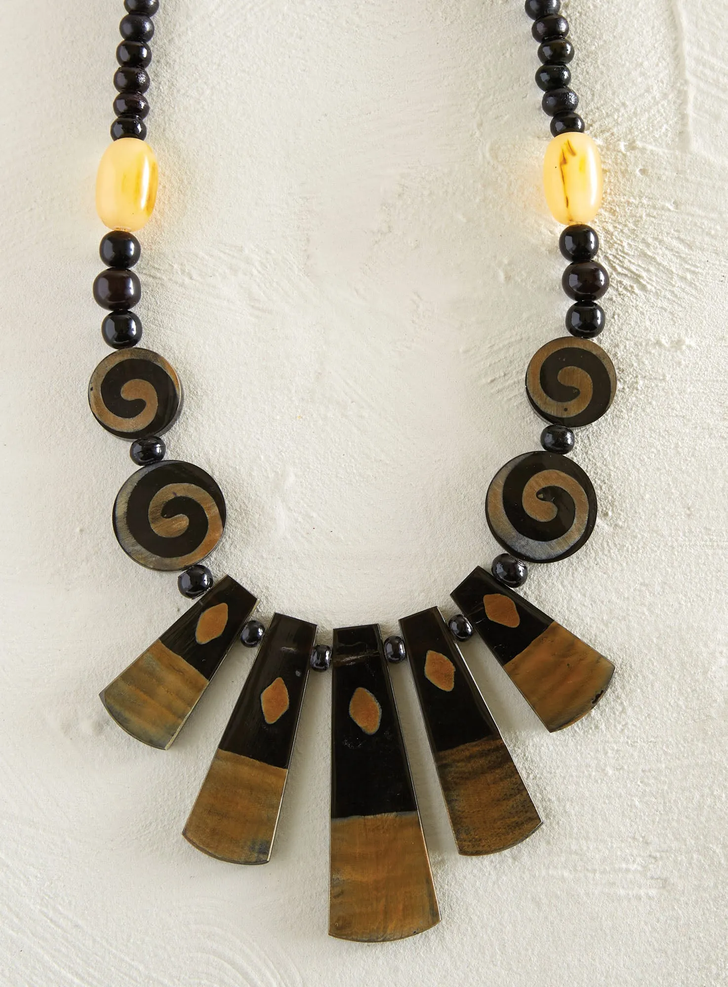 Horn and Bone Necklace