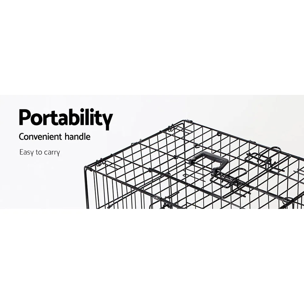 i.Pet  Pet Cage - 48inch -  Black