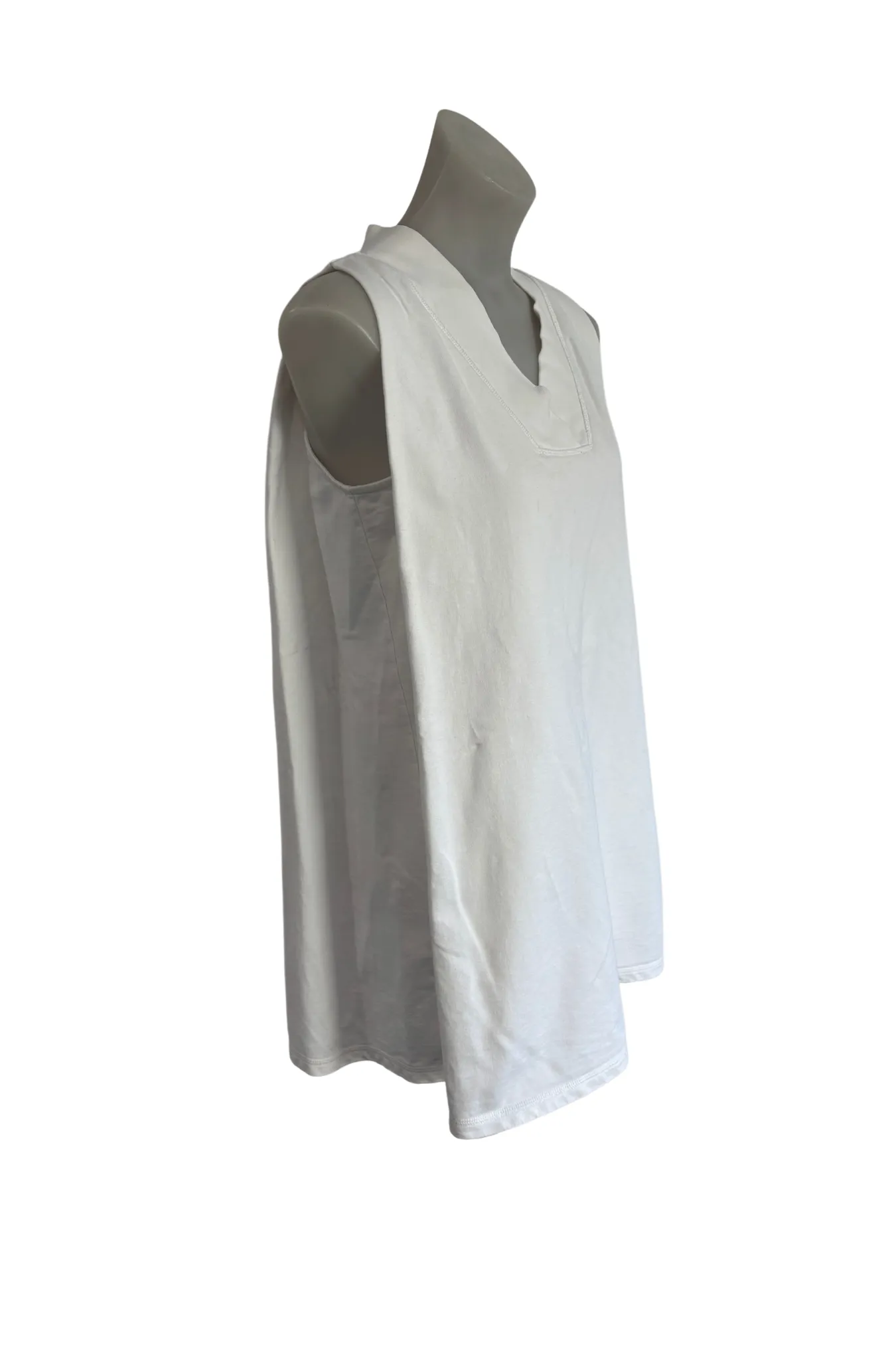 Karen Walker White vest tennis dress, 6