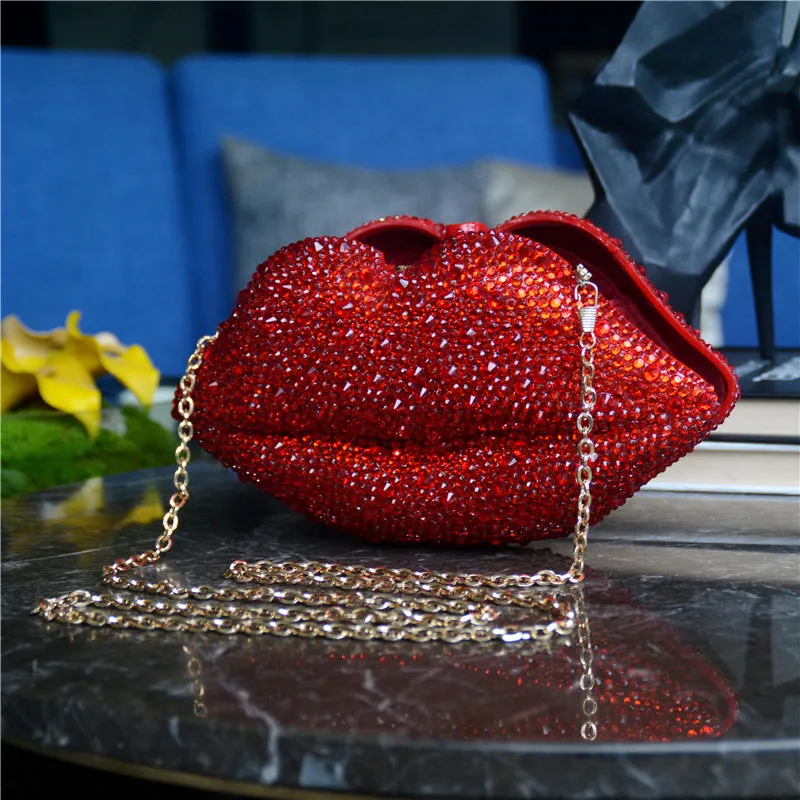 Lip Chain Wholesale Fashion Handbags