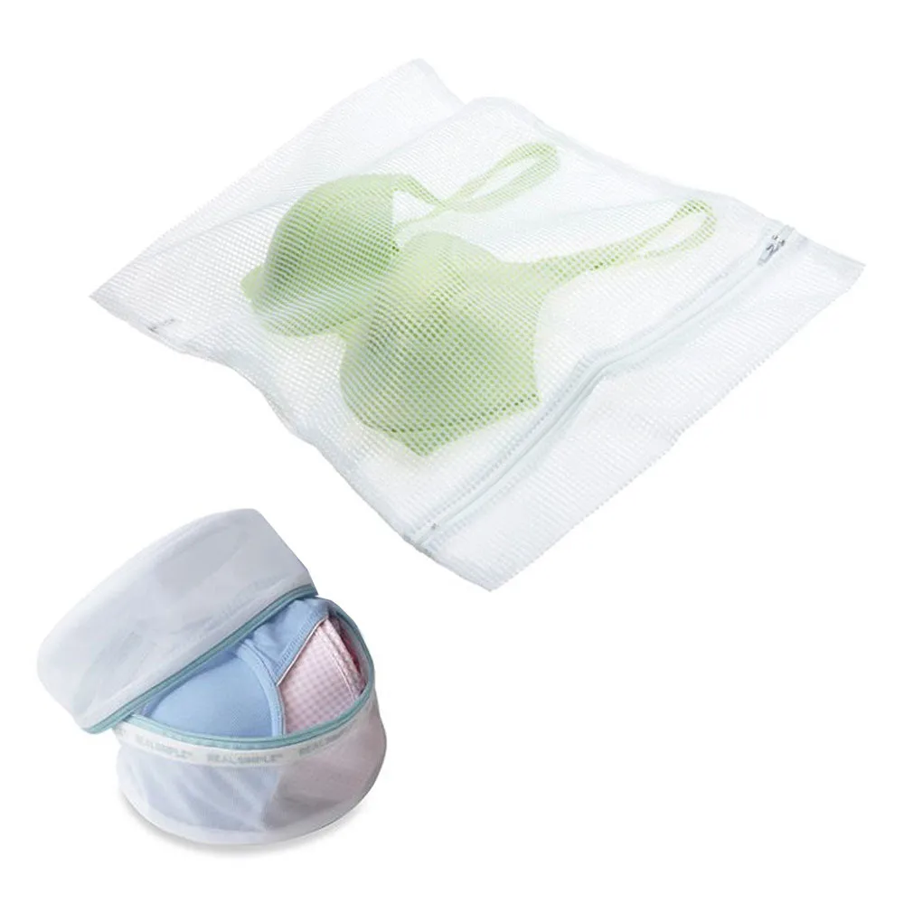 Lot Of 4 Delicates Mesh Lingerie Laundry Bag Intimate Wash Net Protector Zipper