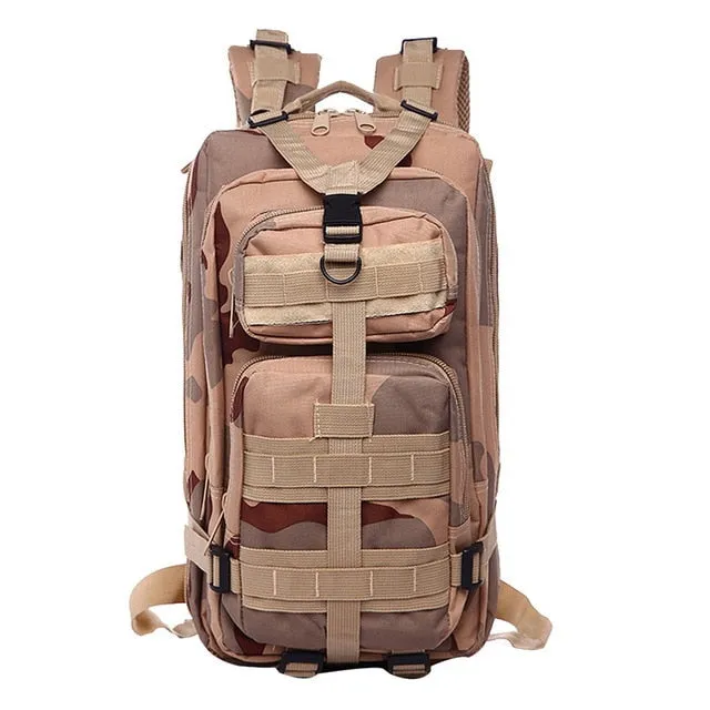 Mens Outdoor Waterproof Backpacks Camping Pack Out Bag Rucksack With Large Capacity Military Backpacks
