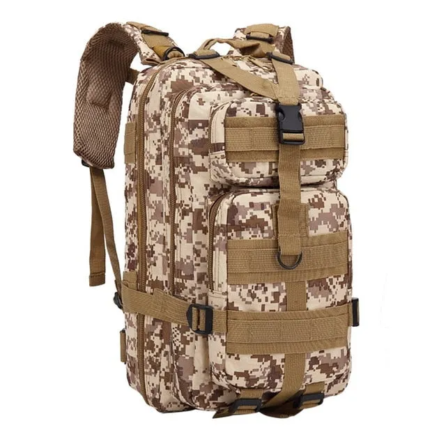 Mens Outdoor Waterproof Backpacks Camping Pack Out Bag Rucksack With Large Capacity Military Backpacks