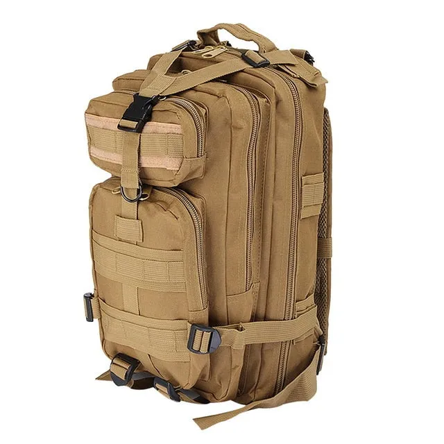 Mens Outdoor Waterproof Backpacks Camping Pack Out Bag Rucksack With Large Capacity Military Backpacks