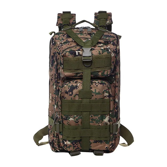 Mens Outdoor Waterproof Backpacks Camping Pack Out Bag Rucksack With Large Capacity Military Backpacks