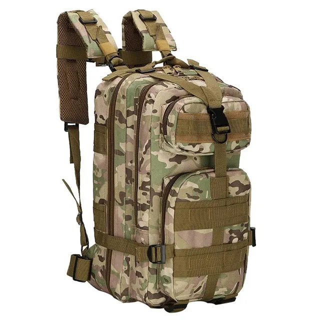 Mens Outdoor Waterproof Backpacks Camping Pack Out Bag Rucksack With Large Capacity Military Backpacks