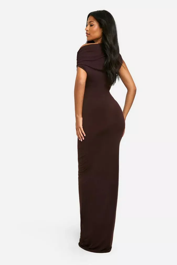 Modestique london| Draped Elegance Dress
