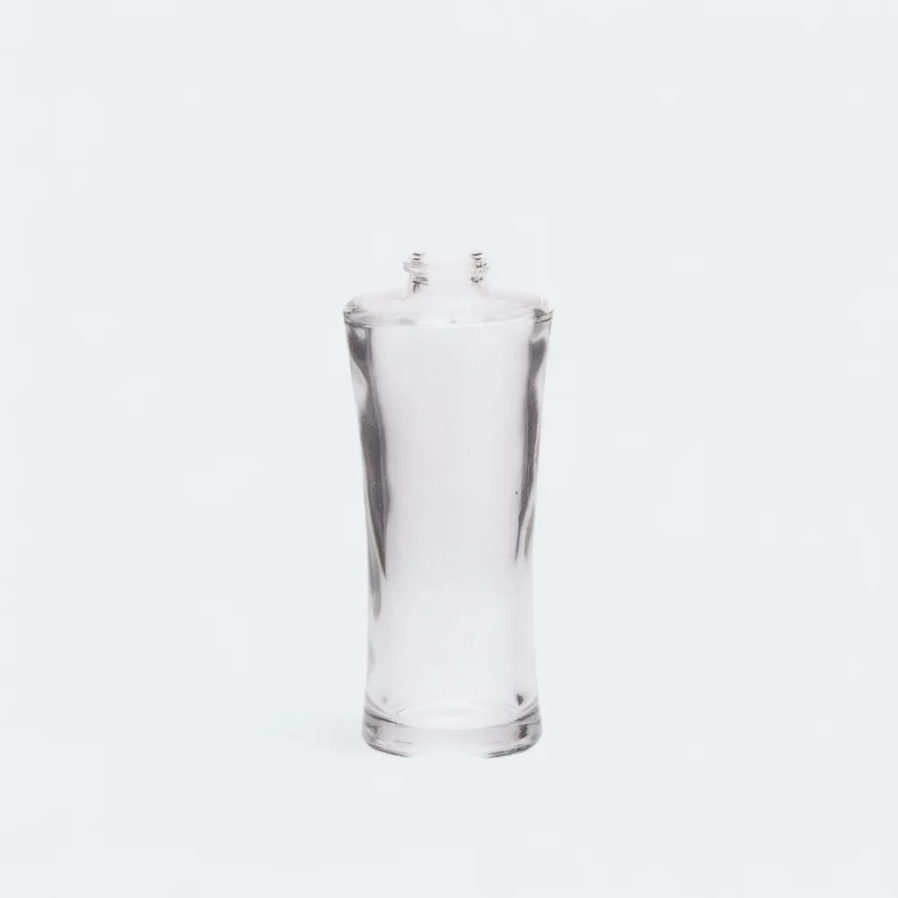 Perfume Glass Bottle Conical 30ml with Pump Lux Metallic Gold Overcap SW280-030