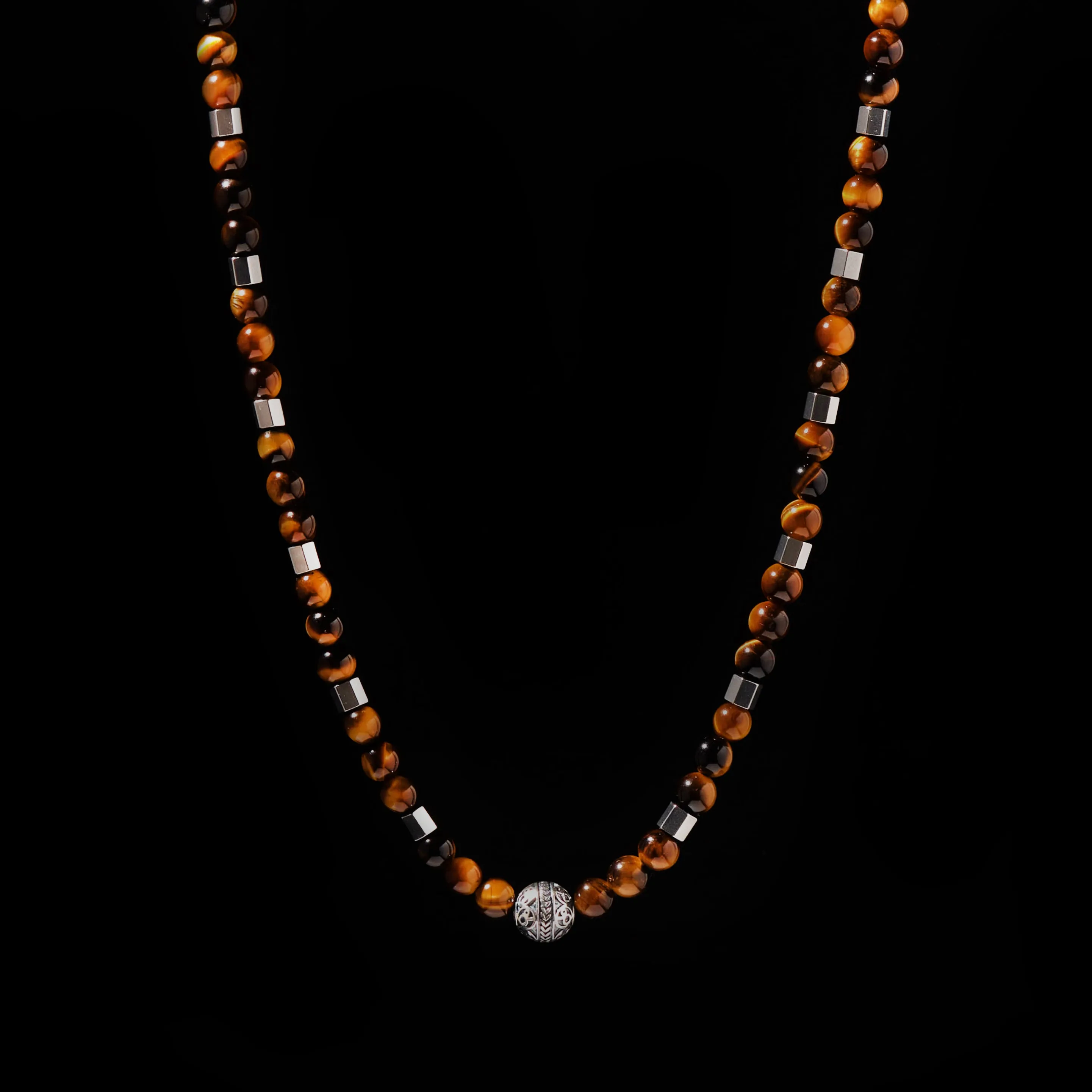 Tiger Eye Crystal Necklace