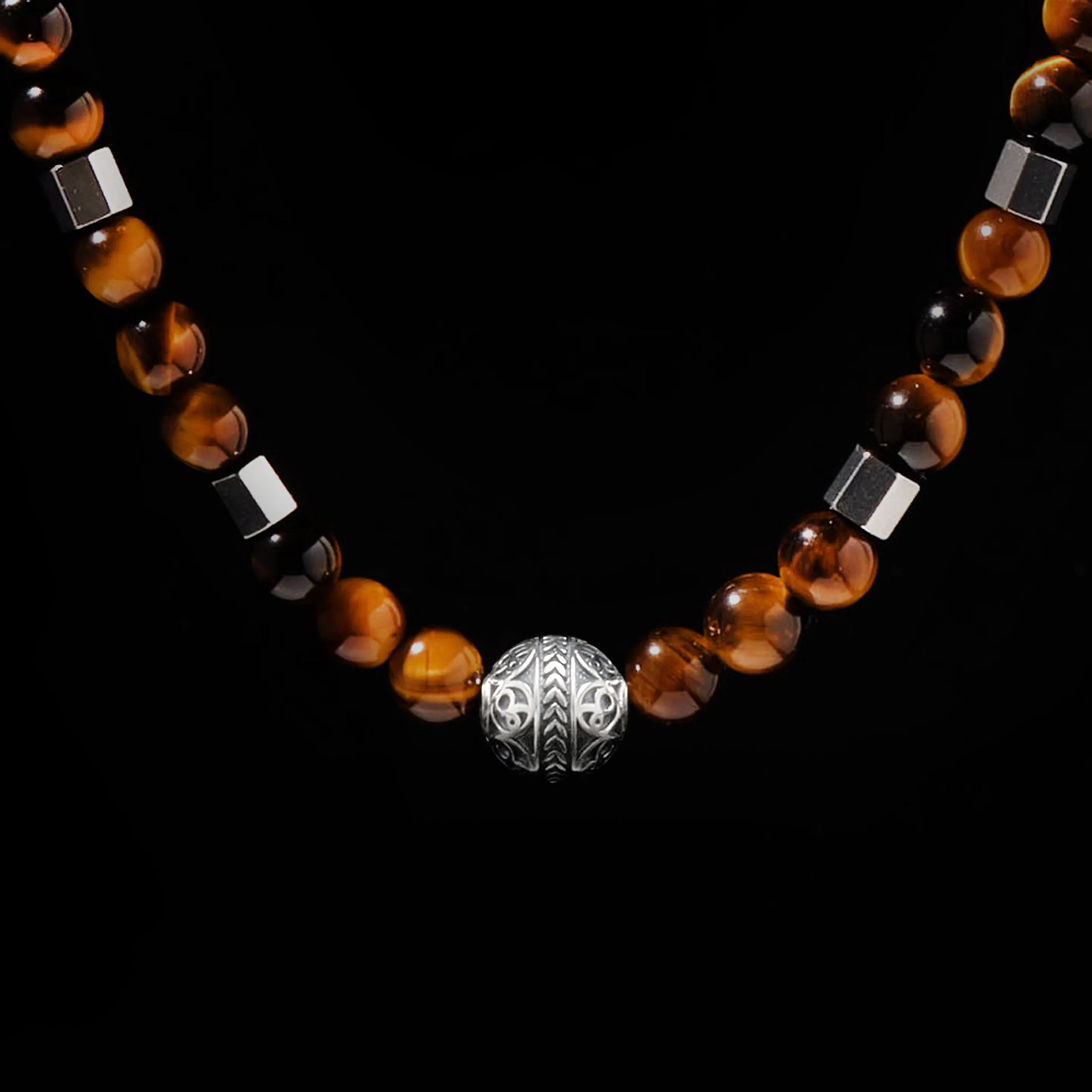 Tiger Eye Crystal Necklace